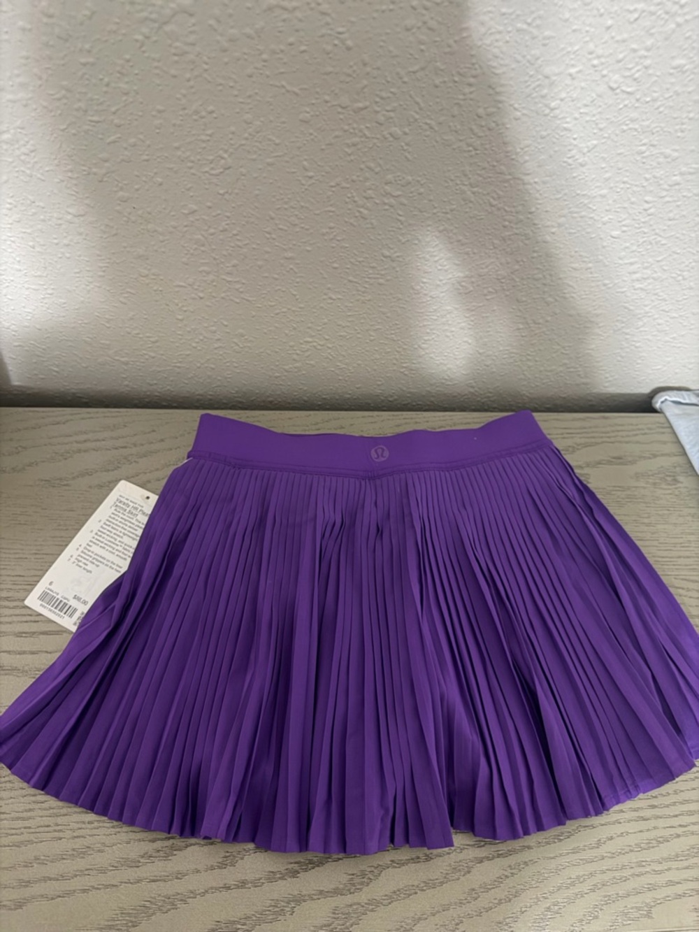 Lululemon pleated tennis skirt 6